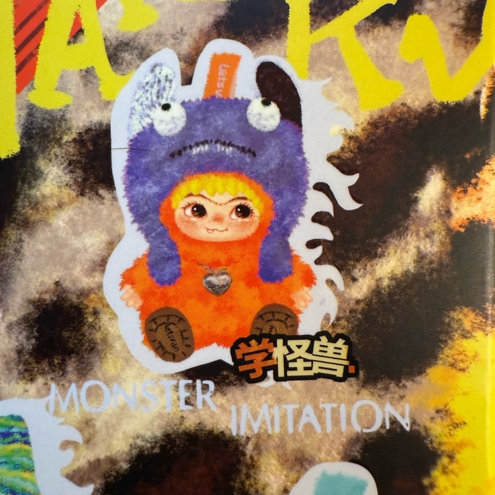 Letsvan Wakuku Monster Imitation Bag Charm